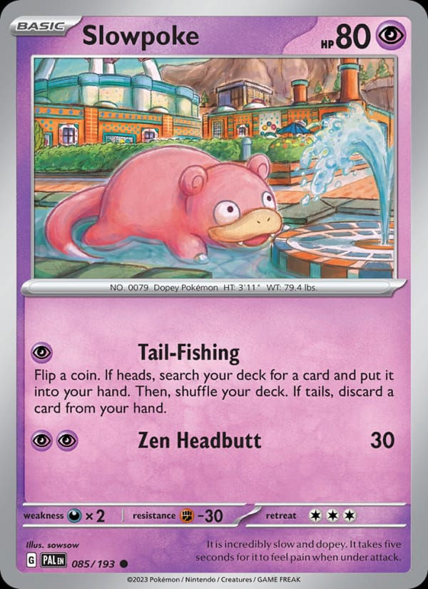 Slowpoke 085/193 Paldea Evolved (EN)