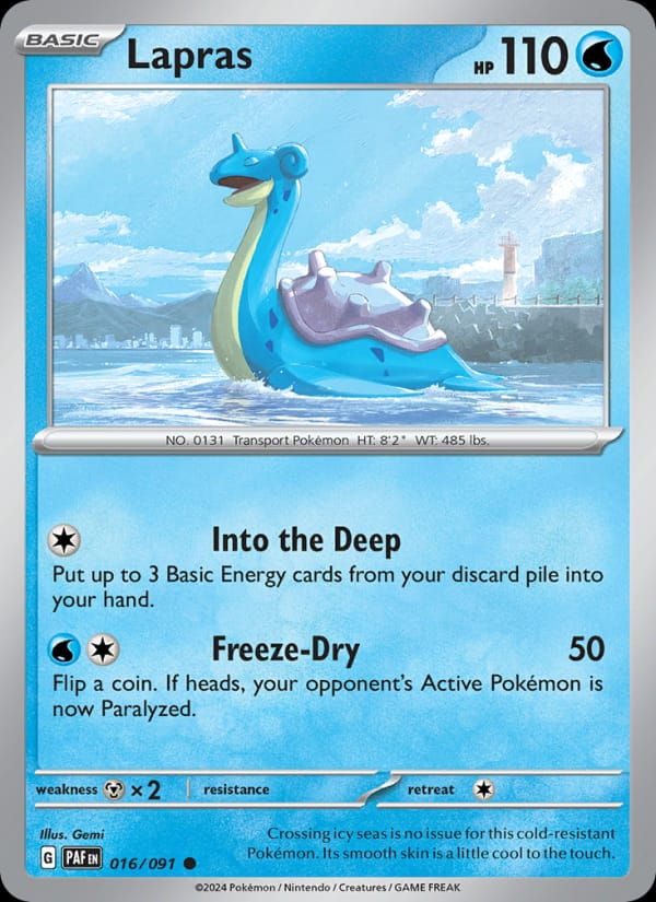 Lapras 016/091 Paldean Fates (EN)