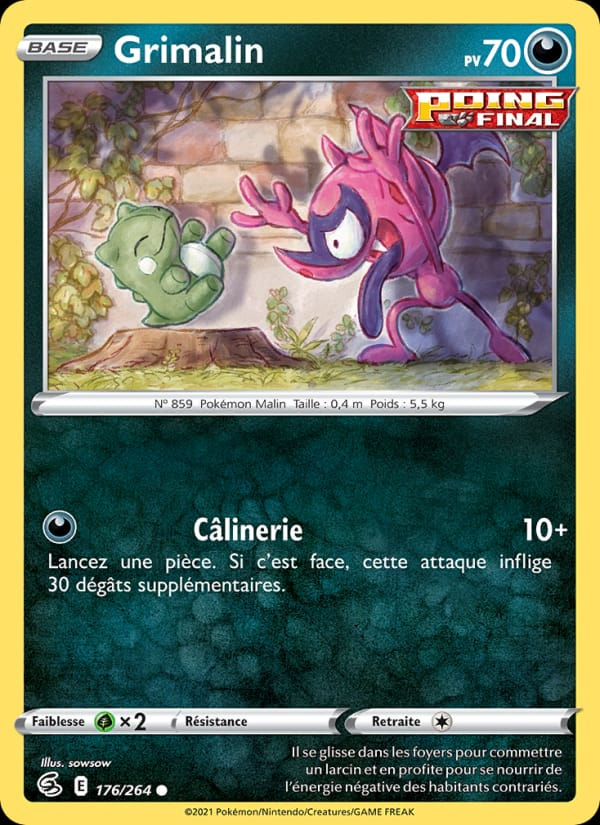 Grimalin 176/264 Poing de Fusion (FR)