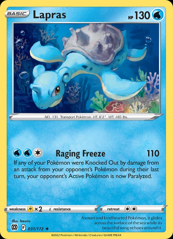 Lapras 031/172 Brilliant Stars (EN)