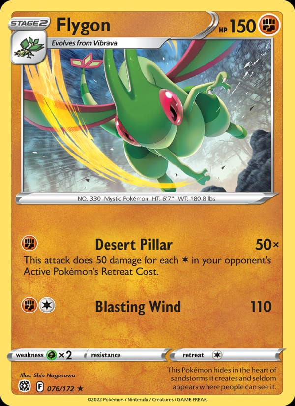 Flygon 076/172 Brilliant Stars (EN)