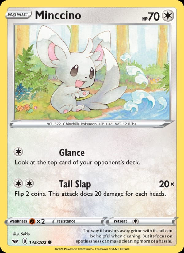 Minccino 145/202 Sword & Shield (EN)