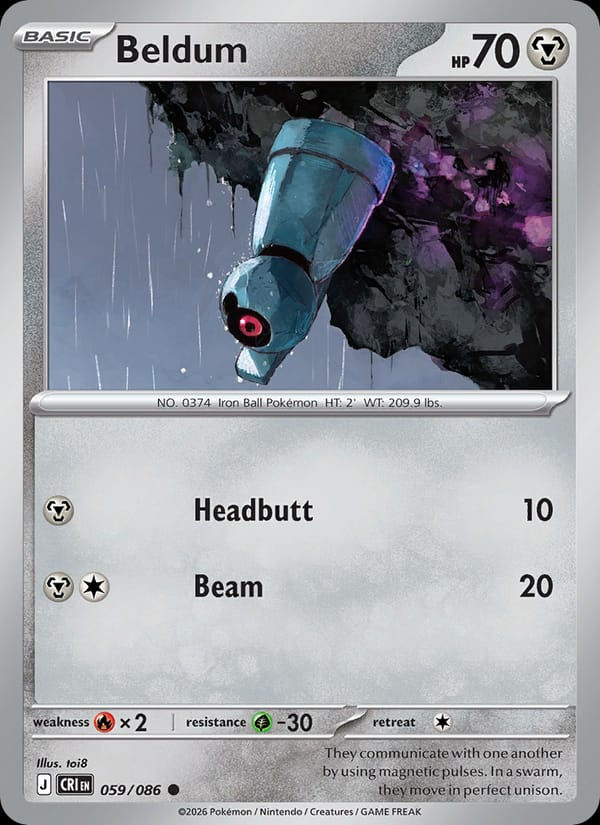 Beldum 059/086 Chaos Rising (EN)