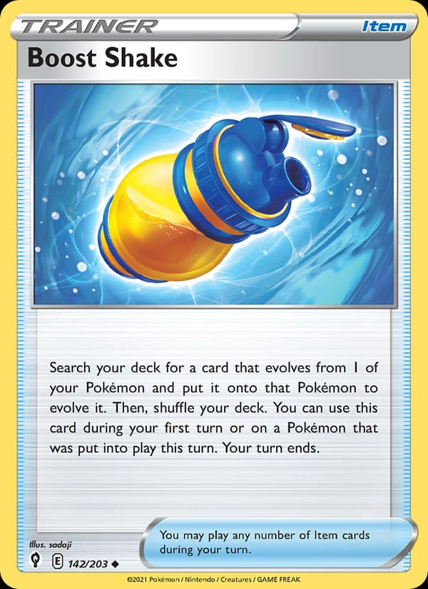 Boost Shake 142/203 Evolving Skies (EN)
