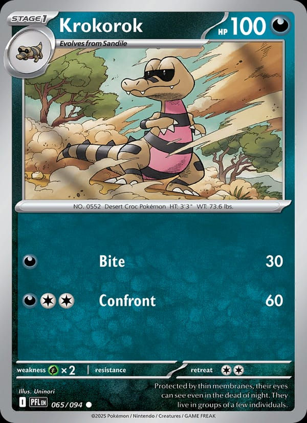 Krokorok 065/094 Phantasmal Flames (EN)