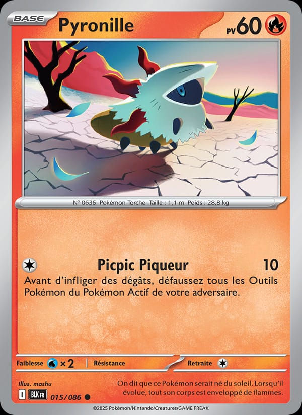 Pyronille 015/086 Foudre Noire (FR)
