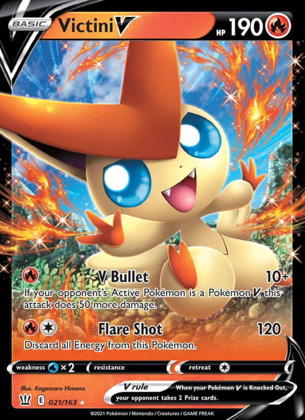 Victini V 021/163 Battle Styles (EN)