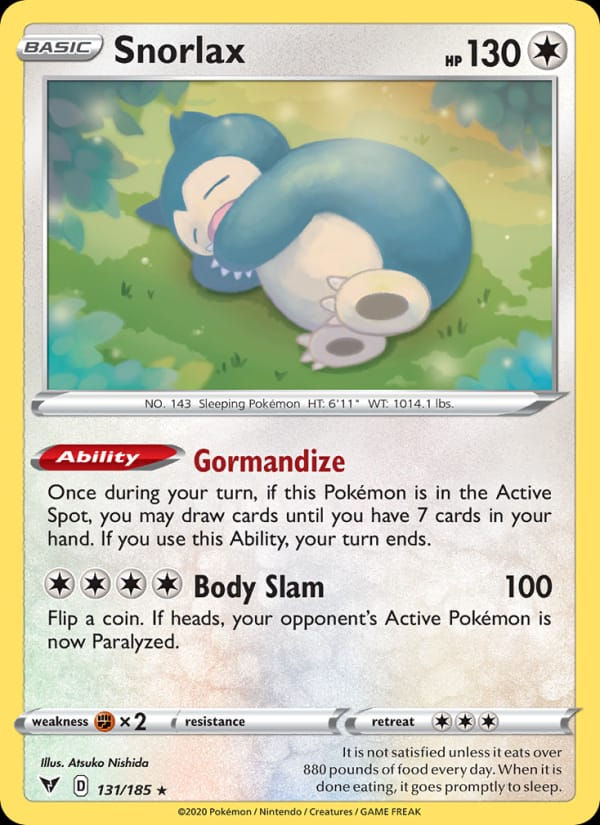 Snorlax 131/185 Vivid Voltage (EN)