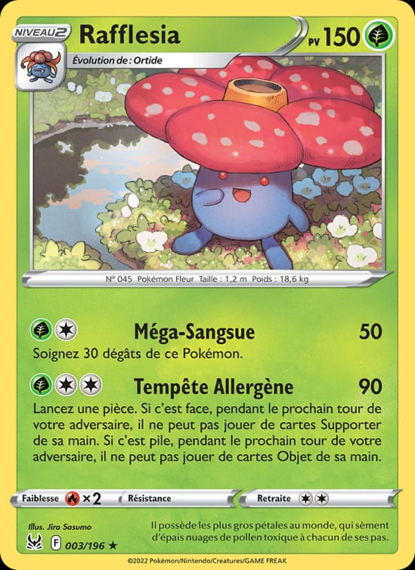 Rafflesia 003/196 Origine Perdue (FR)