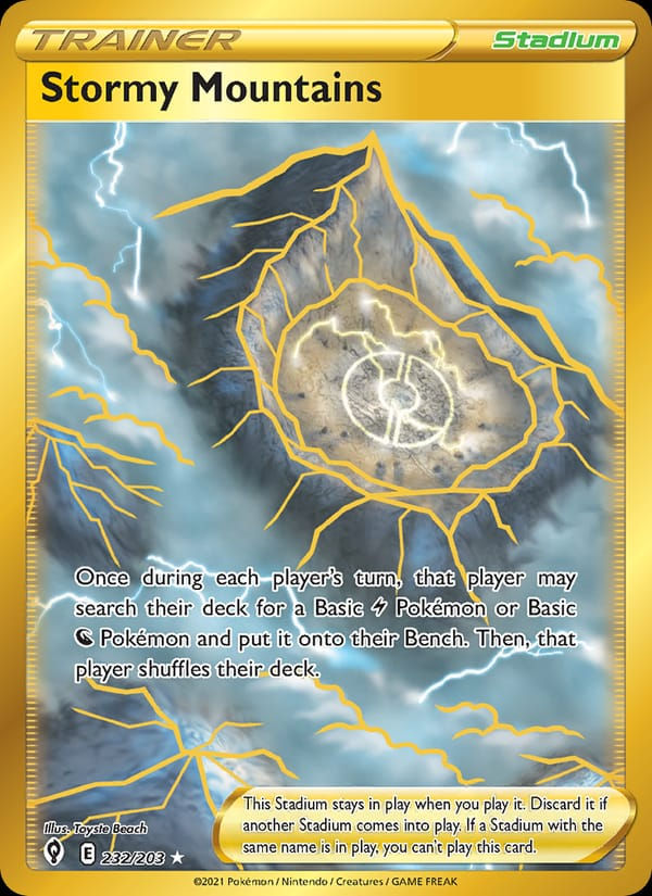 Stormy Mountains 232/203 Evolving Skies (EN)