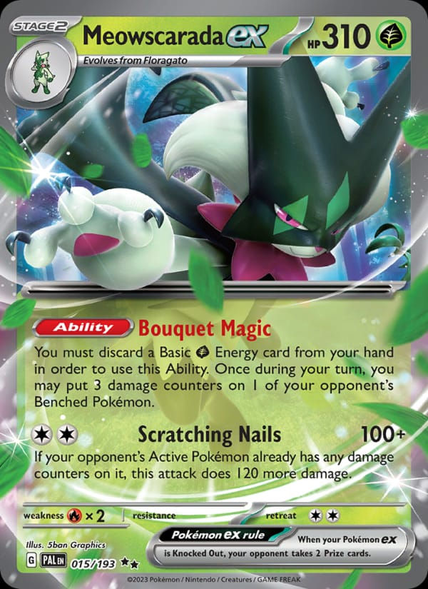 Meowscarada ex 015/193 Paldea Evolved (EN)