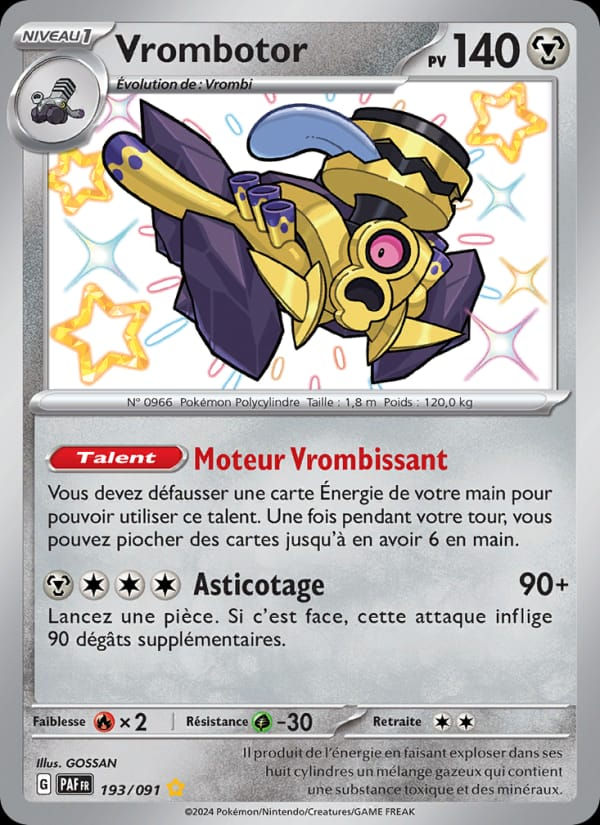 Vrombotor 193/091 Destinées de Paldea (FR)