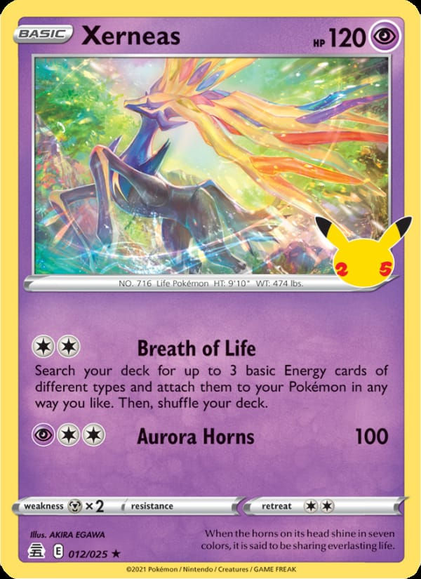 Xerneas 012/025 Celebrations (EN)