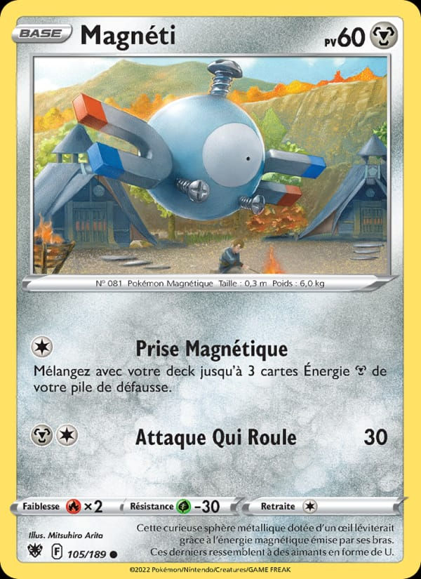 Magnéti 105/189 Astres Radieux (FR)