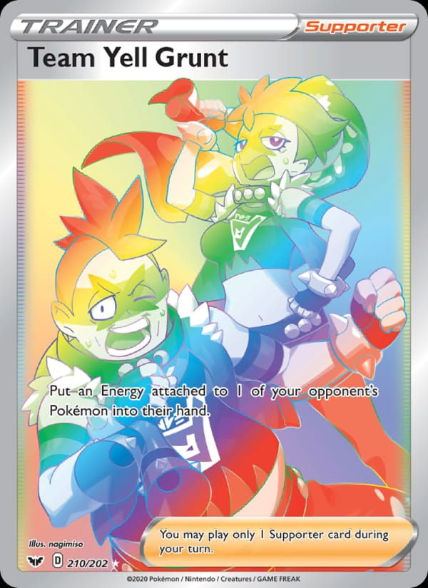 Team Yell Grunt 210/202 Sword & Shield (EN)
