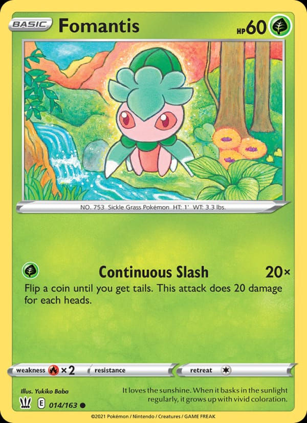 Fomantis 014/163 Battle Styles (EN)