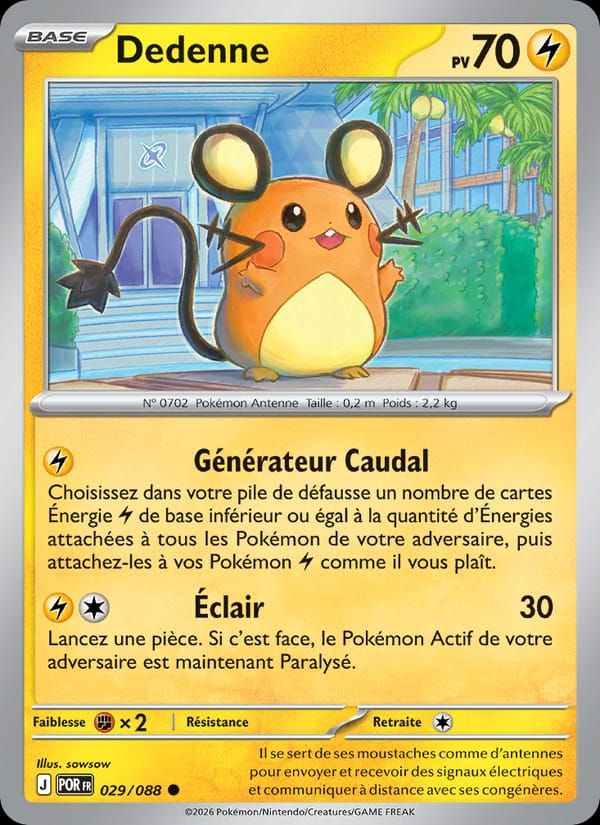 Dedenne 029/088 Équilibre Parfait (FR)