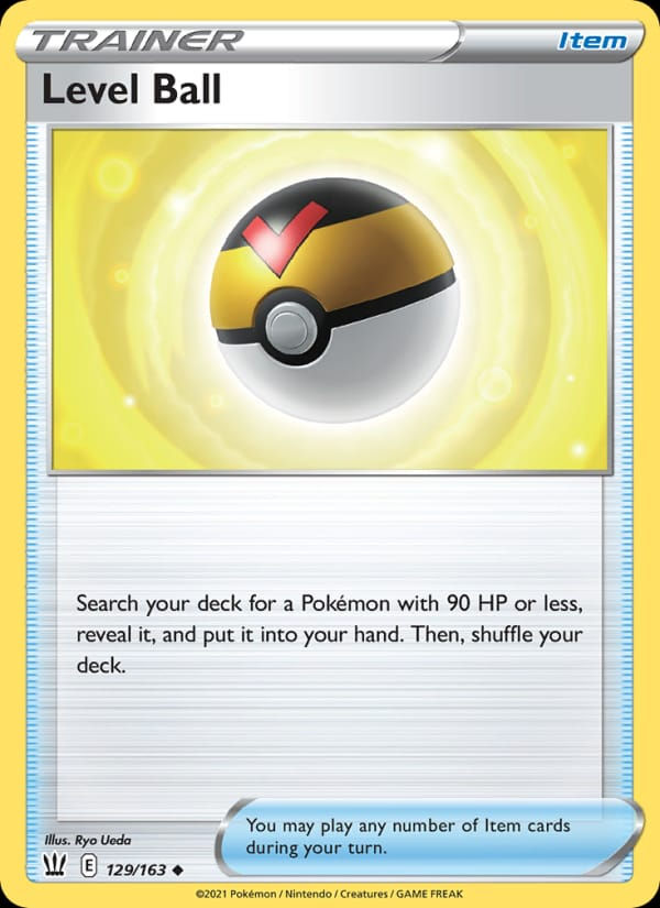 Level Ball 129/163 Battle Styles (EN)