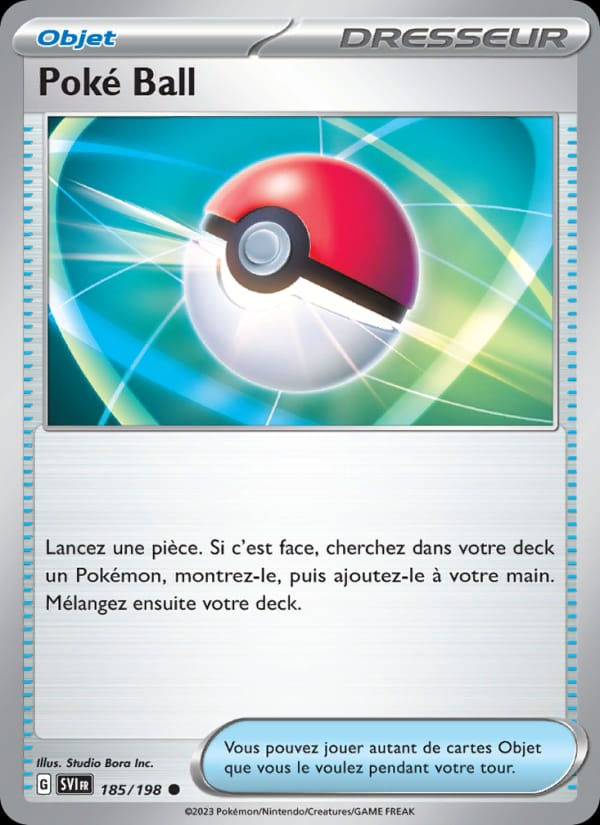 Poké Ball 185/198 Écarlate et Violet (FR)