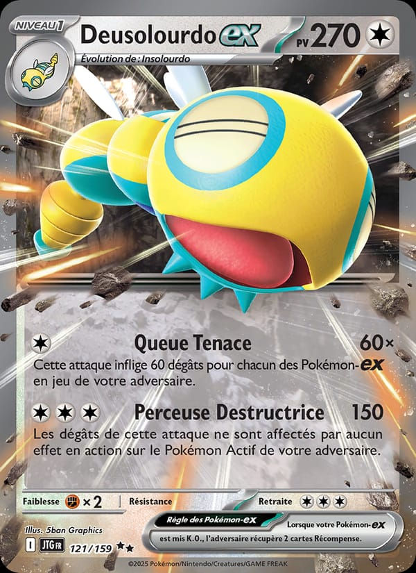 Deusolourdo-ex 121/159 Aventures Ensemble (FR)
