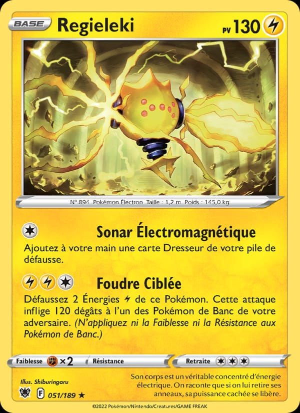 Regieleki 051/189 Astres Radieux (FR)