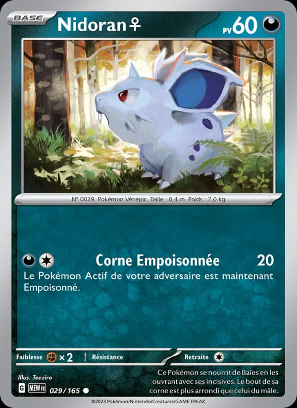 Nidoran♀ 029/165 151 (FR)