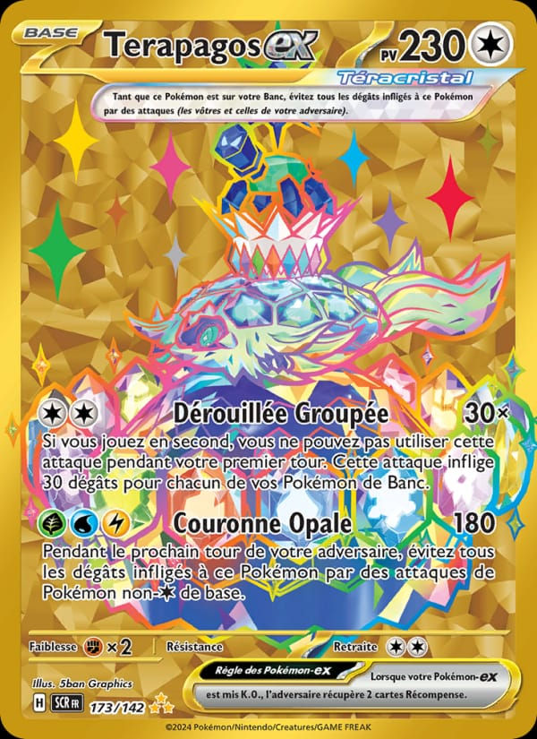 Terapagos-ex 173/142 Couronne Stellaire (FR)