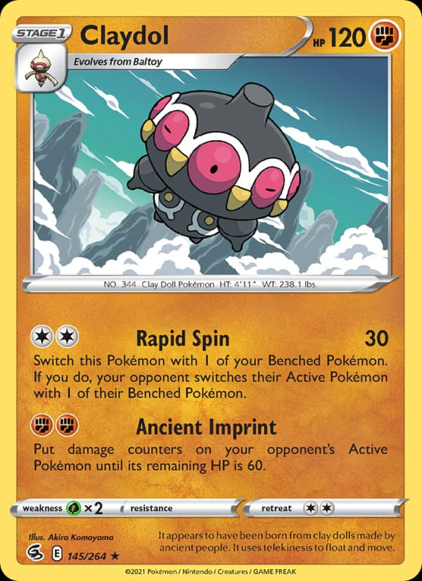 Claydol 145/264 Fusion Strike (EN)