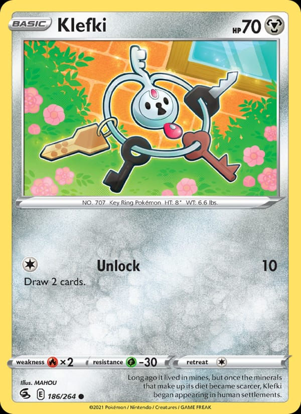 Klefki 186/264 Fusion Strike (EN)