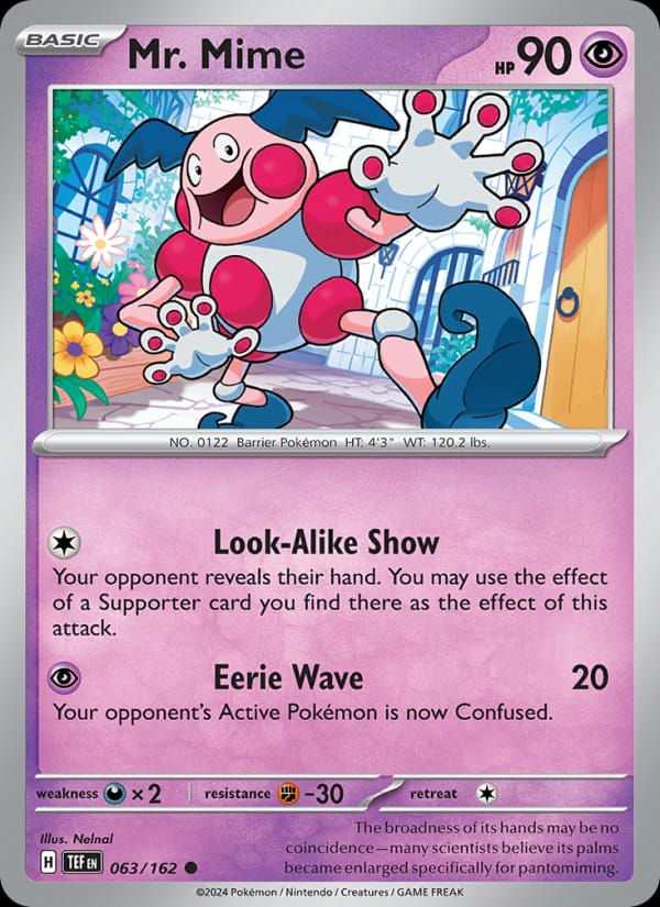 Mr. Mime 063/162 Temporal Forces (EN)