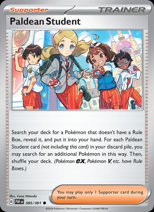 Paldean Student 085/091 Paldean Fates (EN)
