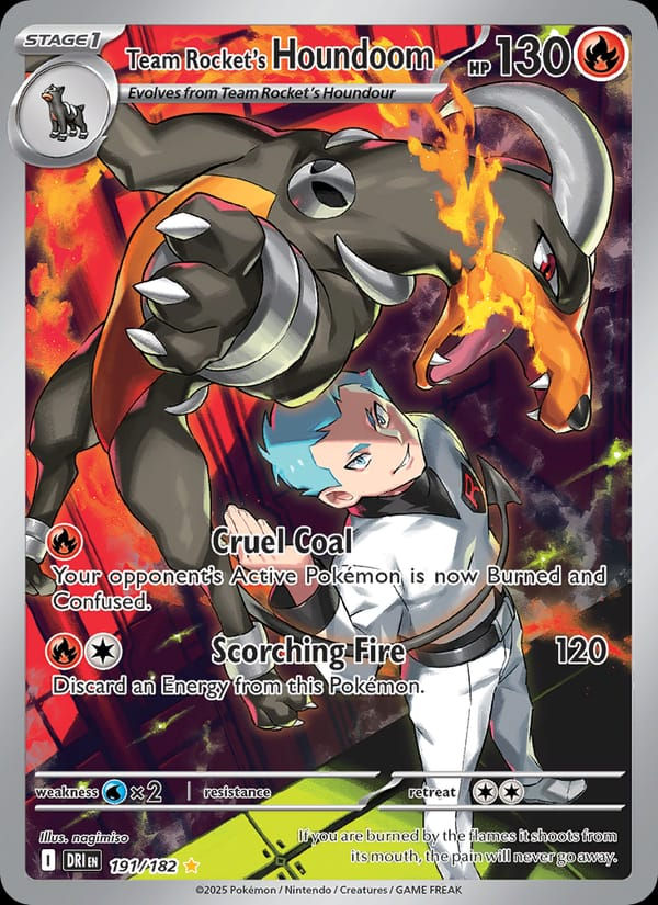 Team Rocket's Houndoom 191/182 Destined Rivals (EN)