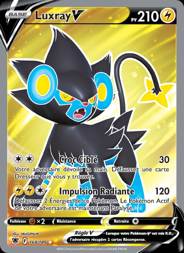 Luxray V 168/189 Astres Radieux (FR)