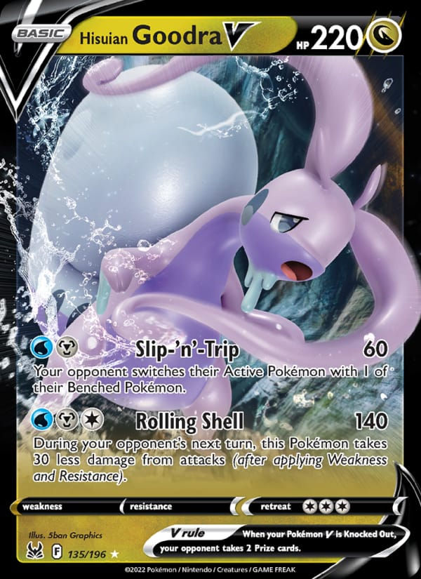 Hisuian Goodra V 135/196 Lost Origin (EN)