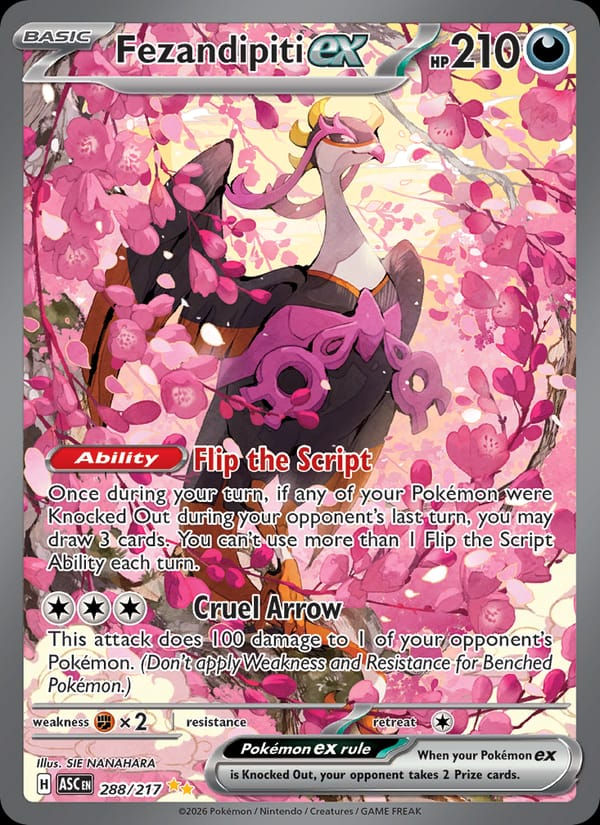 Fezandipiti ex 288/217 Ascended Heroes (EN)