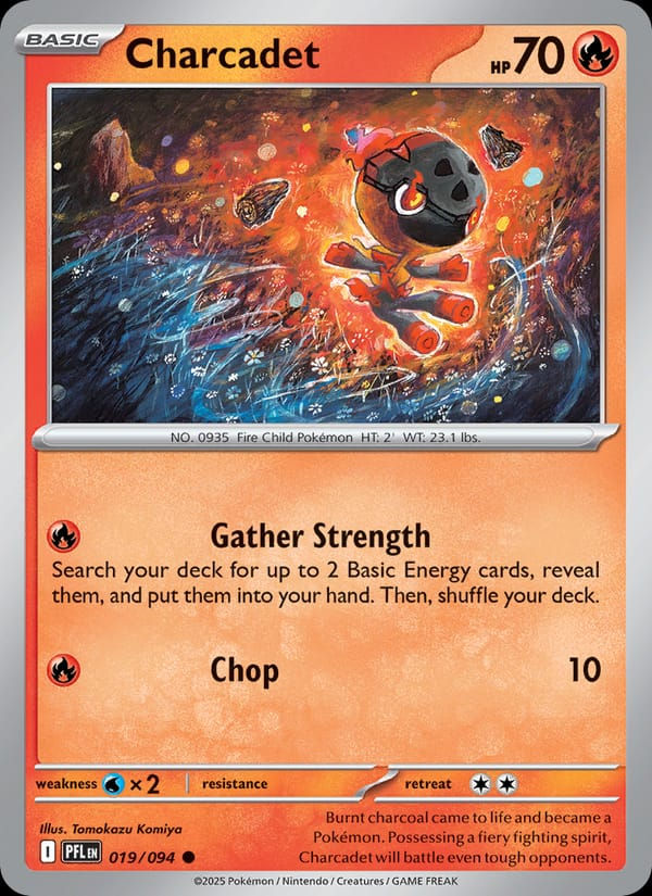 Charcadet 019/094 Phantasmal Flames (EN)