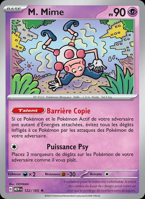 M. Mime 122/165 151 (FR)