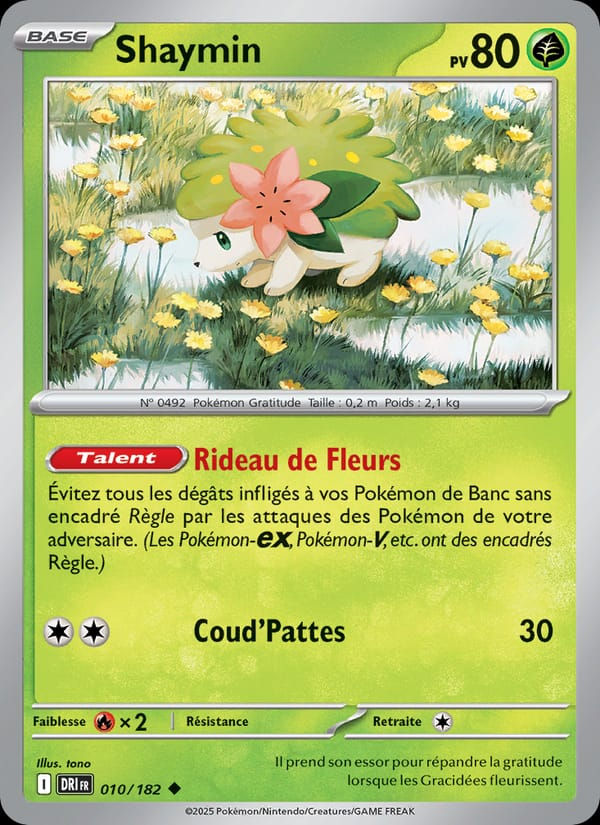 Shaymin 010/182 Rivalités Destinées (FR)