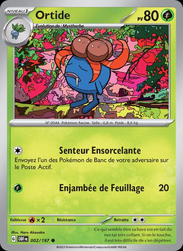 Ortide 002/197 Flammes Obsidiennes (FR)