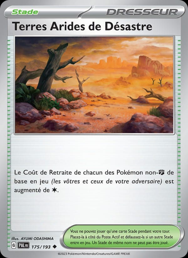 Terres Arides de Désastre 175/193 Évolutions à Paldea (FR)
