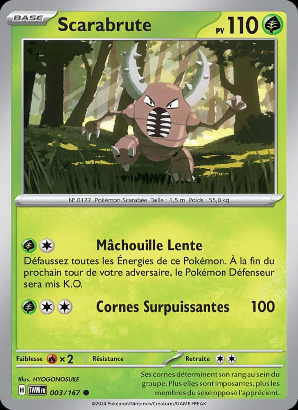 Scarabrute 003/167 Mascarade Crépusculaire (FR)