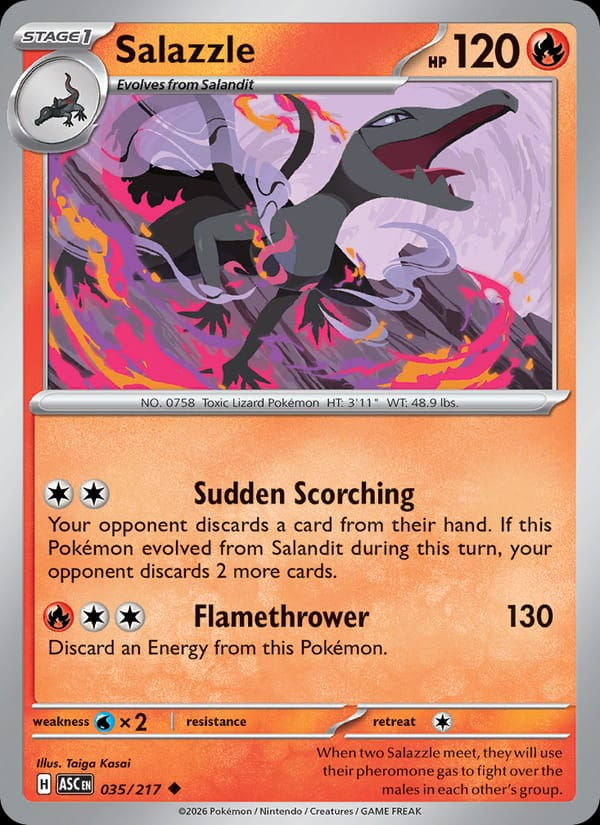 Salazzle 035/217 Ascended Heroes (EN)