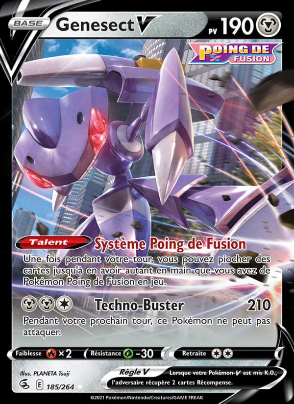 Genesect V 185/264 Poing de Fusion (FR)