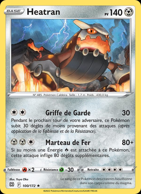 Heatran 100/172 Stars Étincelantes (FR)