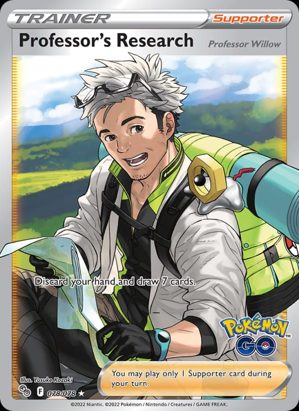 Professor's Research 078/078 Pokémon GO (EN)