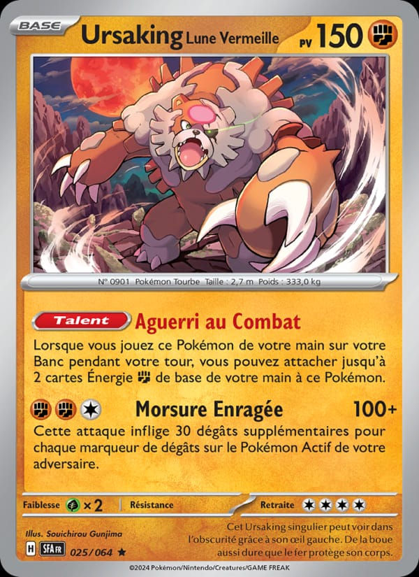 Ursaking Lune Vermeille 025/064 Fable Nébuleuse (FR)