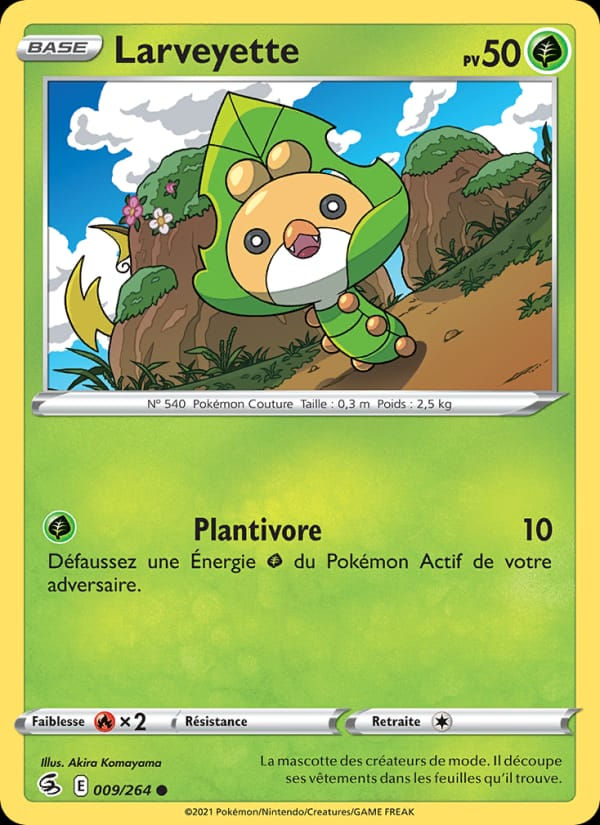 Larveyette 009/264 Poing de Fusion (FR)