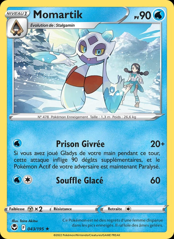Momartik 043/195 Tempête Argentée (FR)
