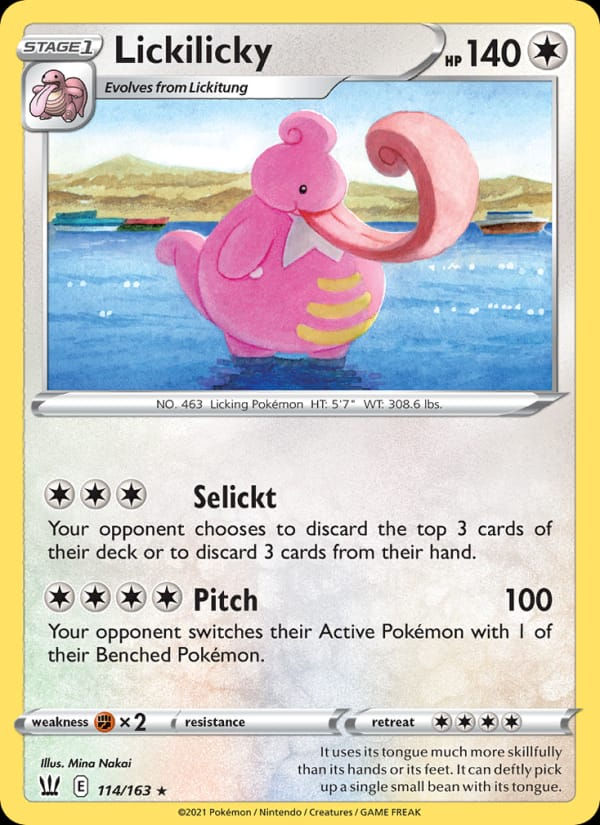 Lickilicky 114/163 Battle Styles (EN)
