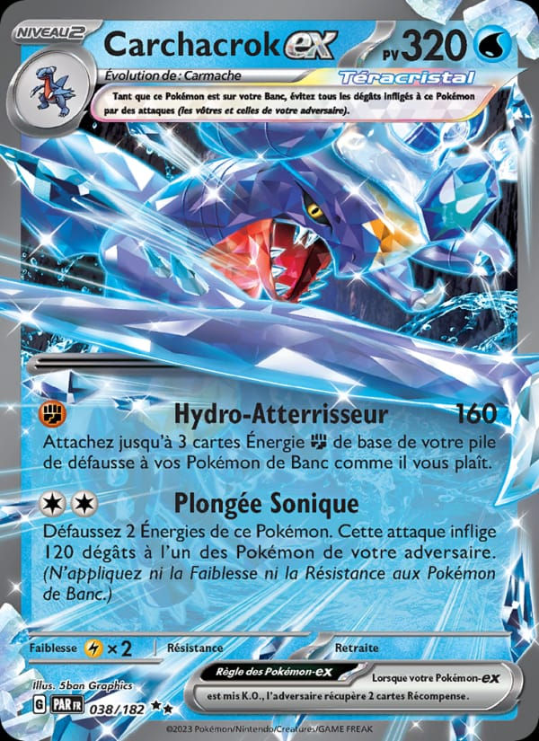 Carchacrok-ex 038/182 Faille Paradoxe (FR)